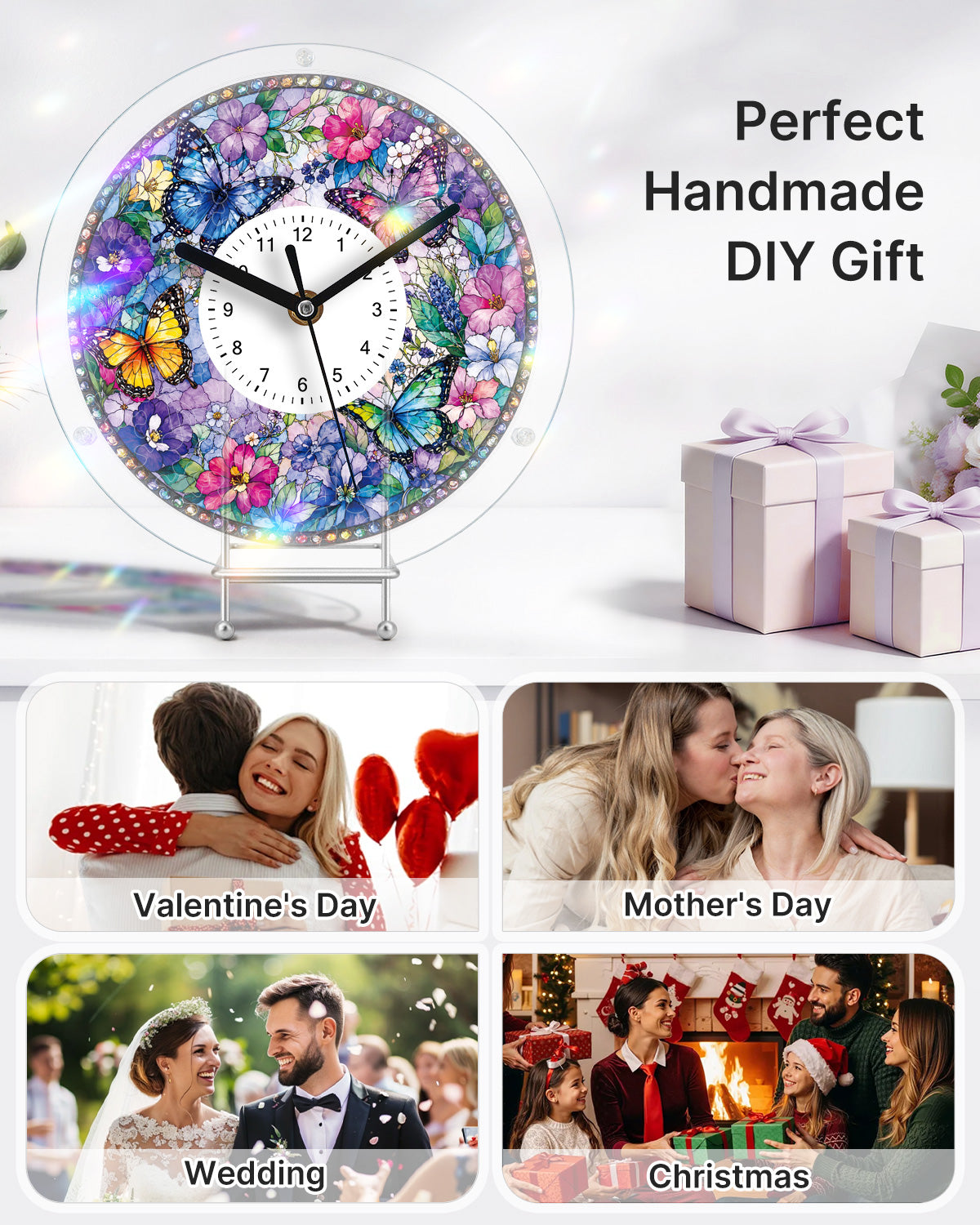 kaayee-clock-kit-butterfly-blossom-garden-puzzle-uhr-regular-acryl image 7