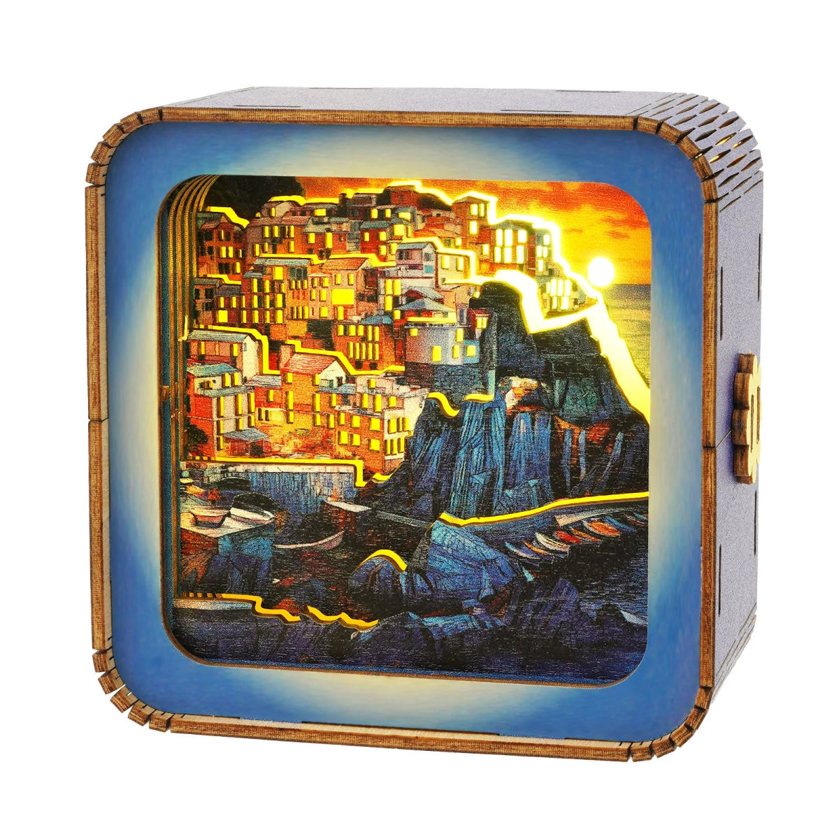 kaayee-night-light-cinque-terre-holz-nachtlicht-bausatz image 1