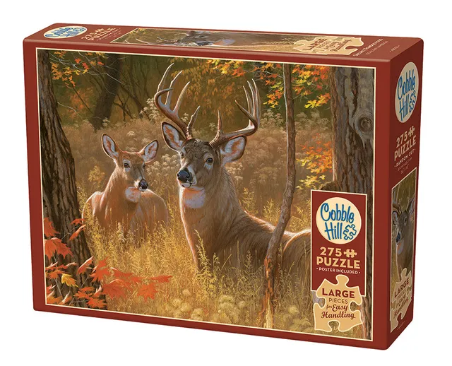 cobble-hill-secret-rendezvous-puzzle-275-teile-xxl-herbstwald image 1