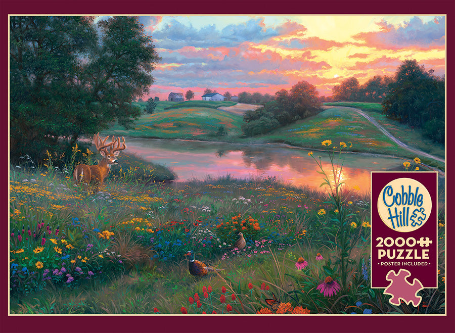 cobble-hill-2000-piece-the-gloaming-puzzle-2000-teile-sonnenuntergang image 3