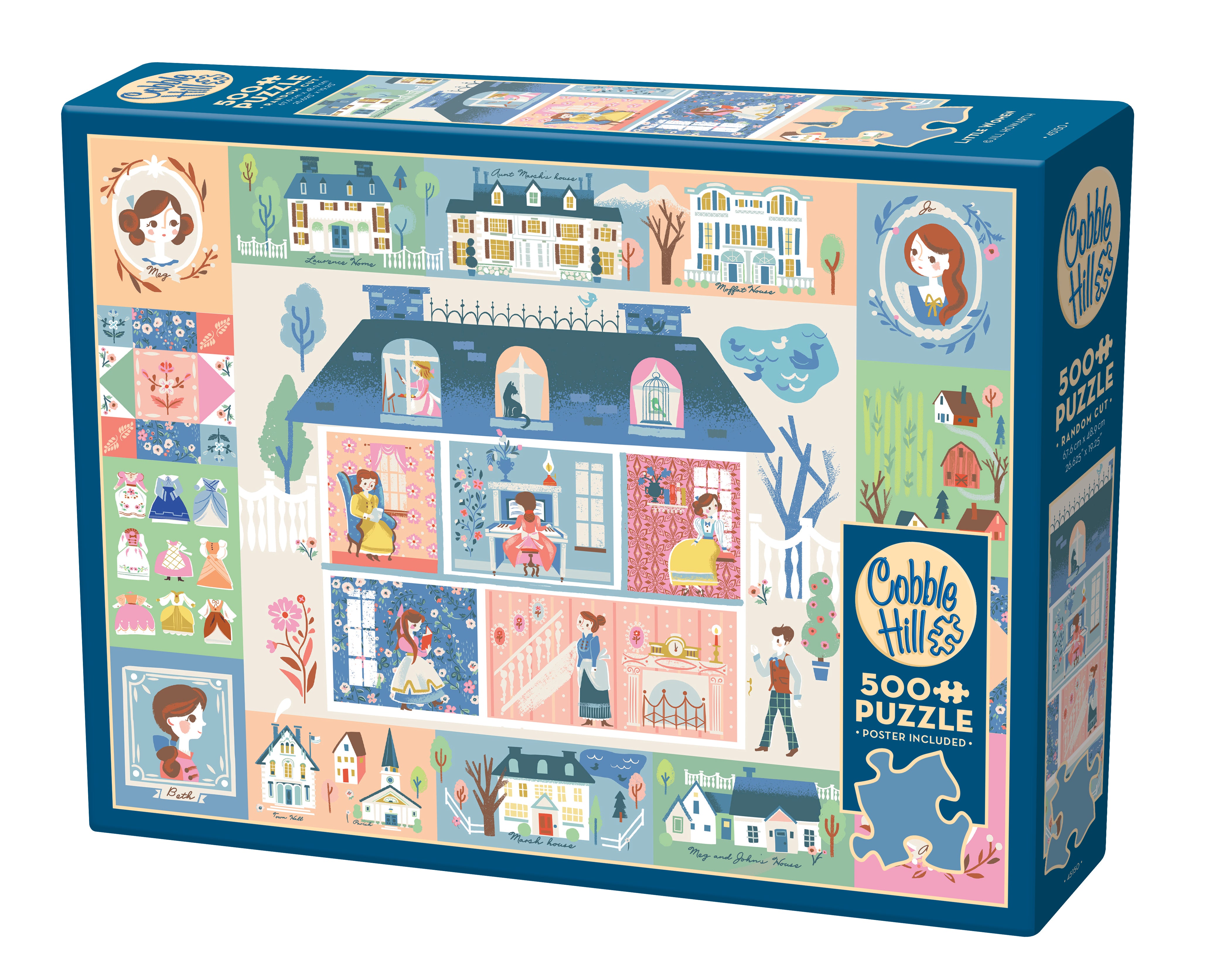 cobble-hill-500-piece-little-women-puzzle-500-teile-collage image 1