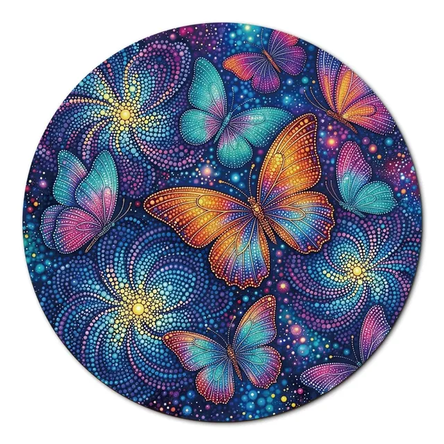 kaayee-cardboard-puzzle-luminous-butterfly-realm-1000-teile image 1