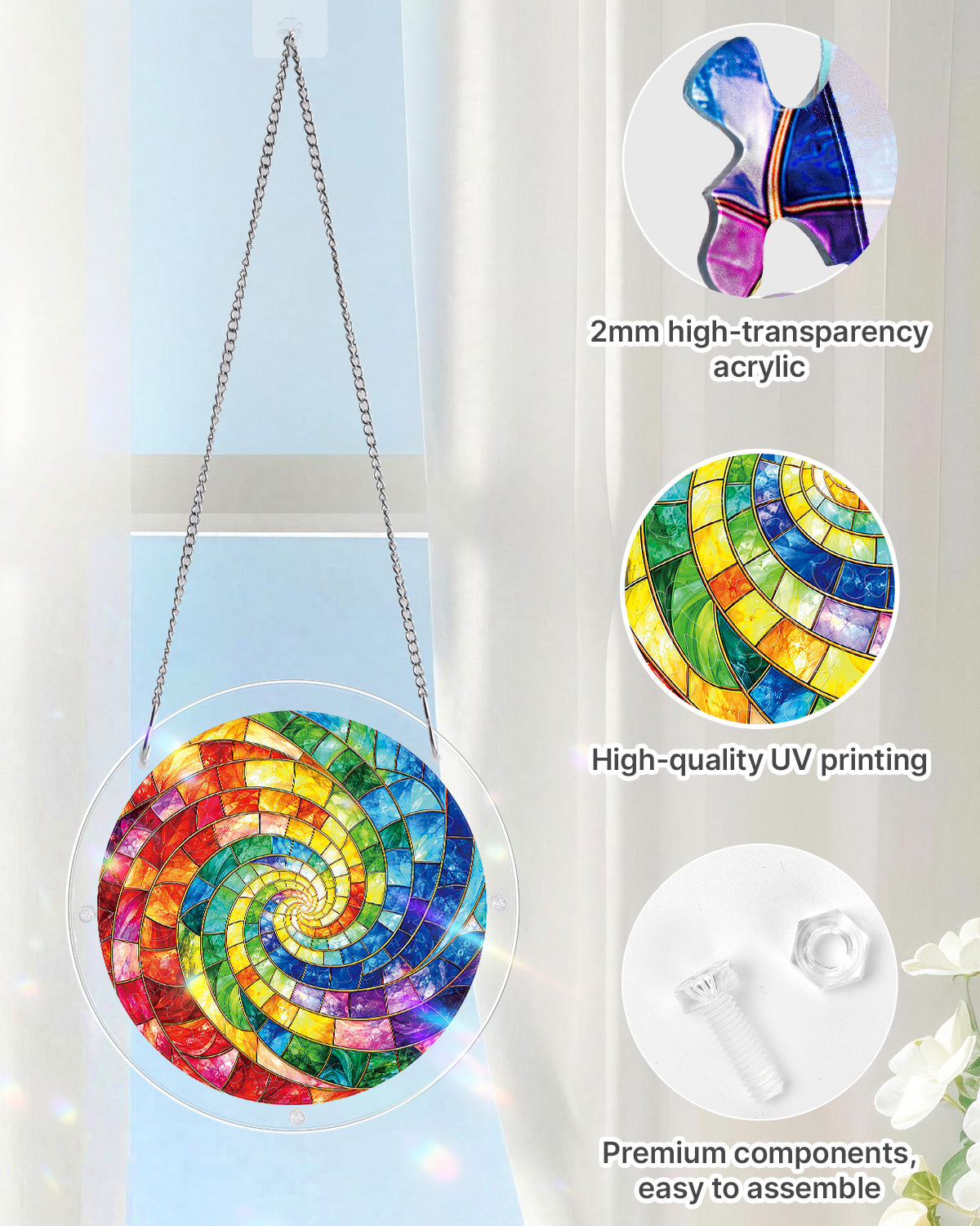 kaayee-suncatcher-rainbow-kaleidoscope-fensterbild-medium image 4