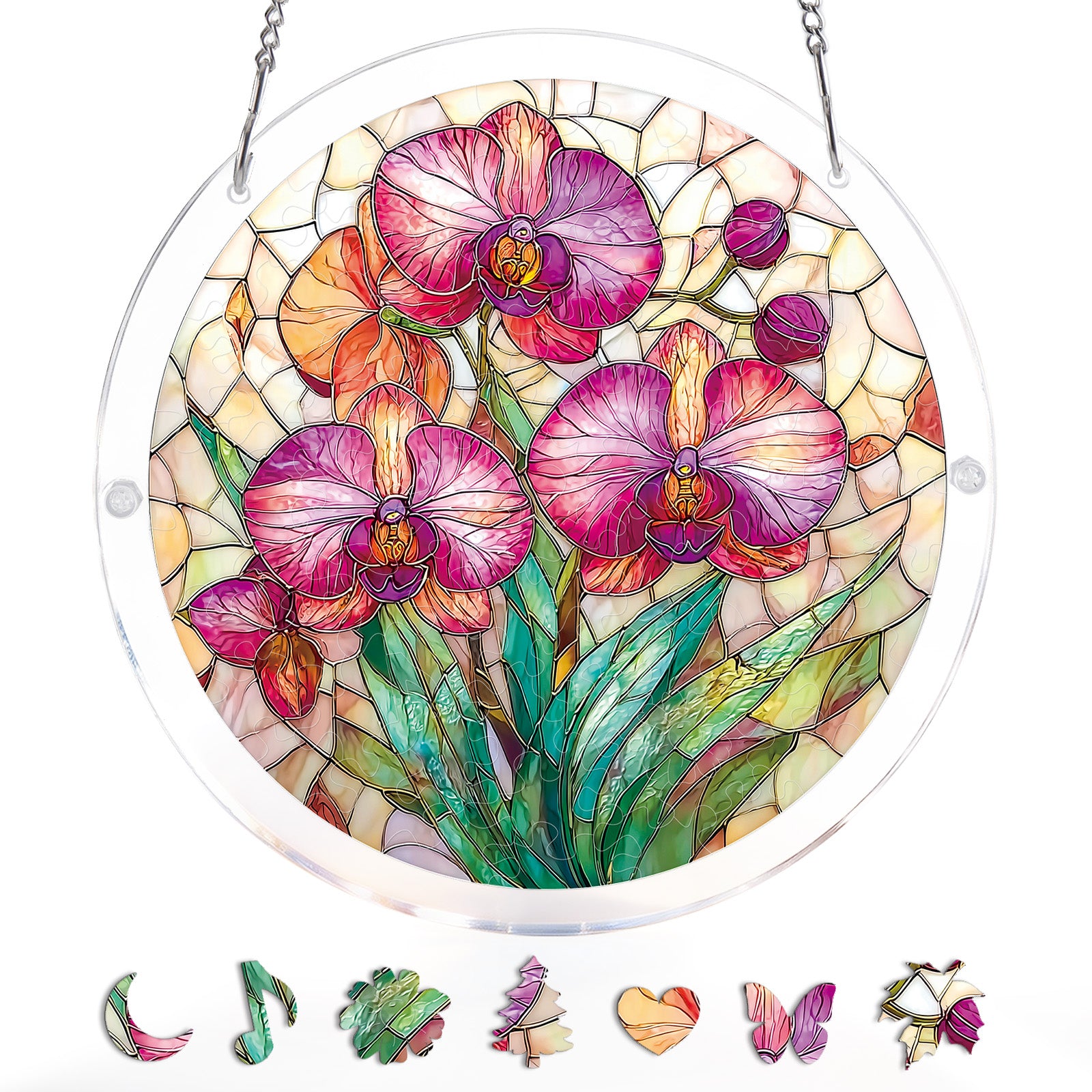 kaayee-suncatcher-dreamy-orchids-fensterbild-m-acryl image 3