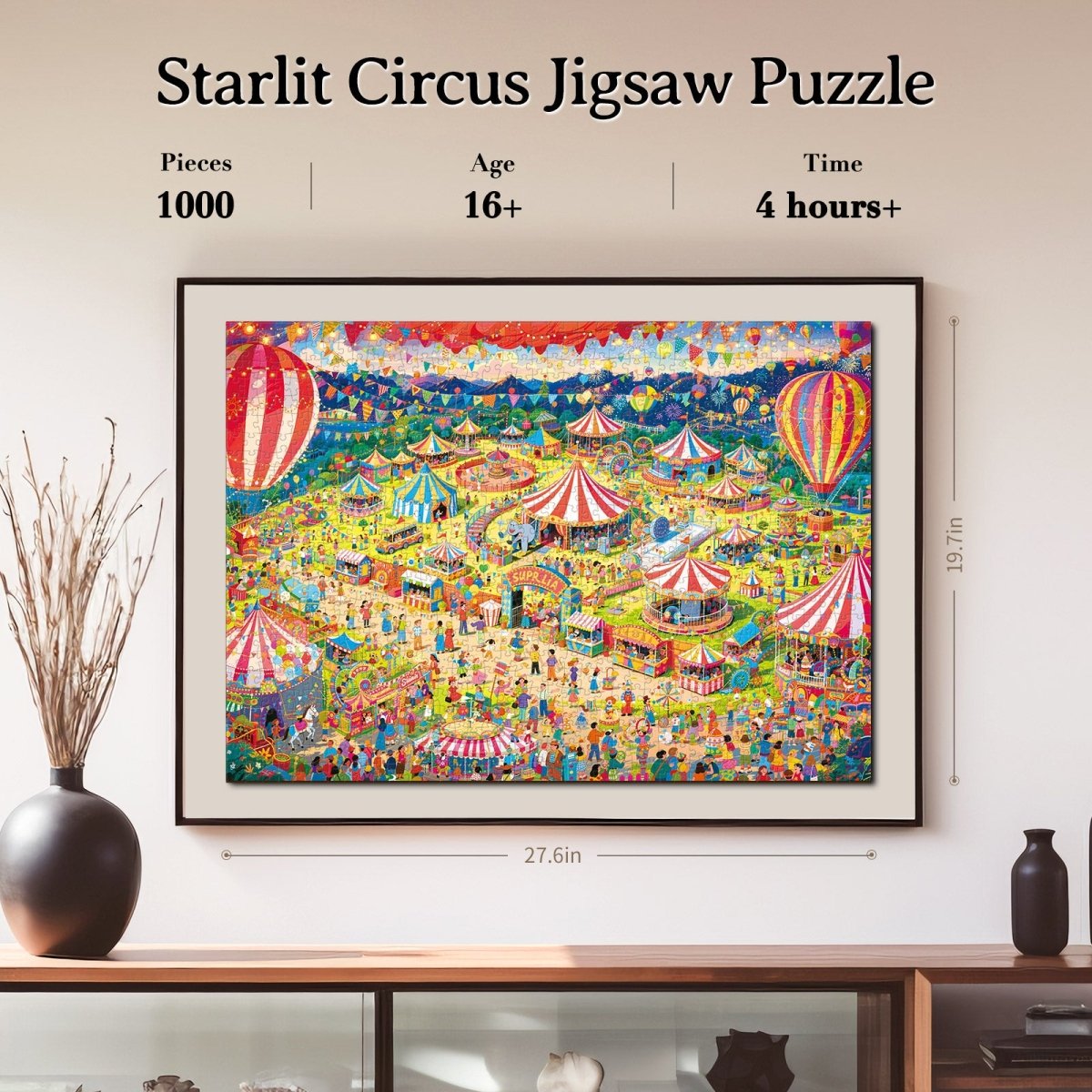 kaayee-starlit-circus-1000-teile-puzzle-standard-zirkusmotiv image 4