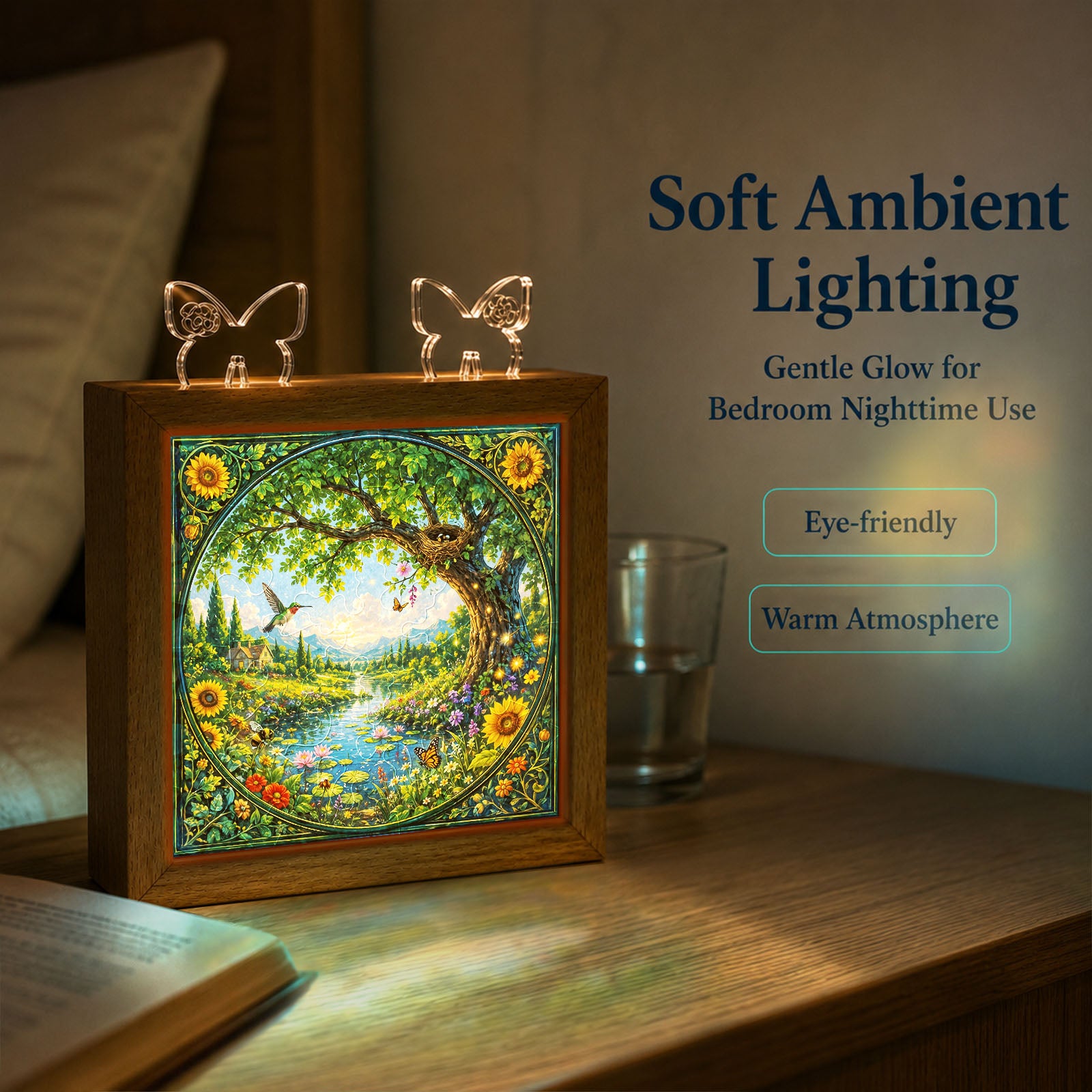 kaayee-night-light-summer-glow-nachtlicht-holzrahmen image 5