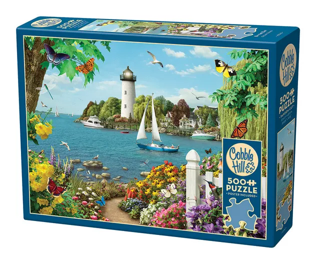 cobble-hill-500-piece-by-the-bay-puzzle-500-teile-meer image 1