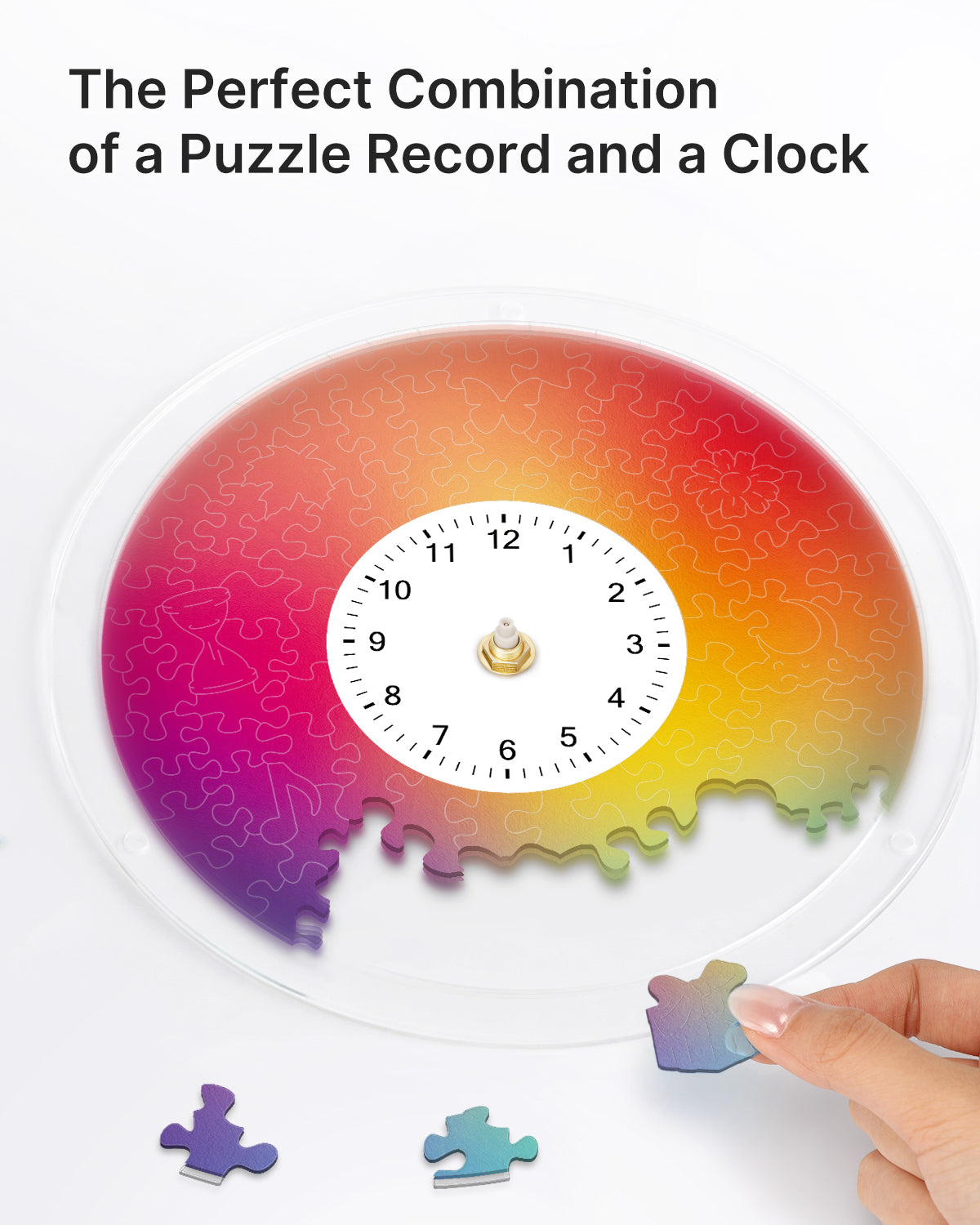 kaayee-clock-kit-diffuse-color-acryluhr-regular-puzzle image 2