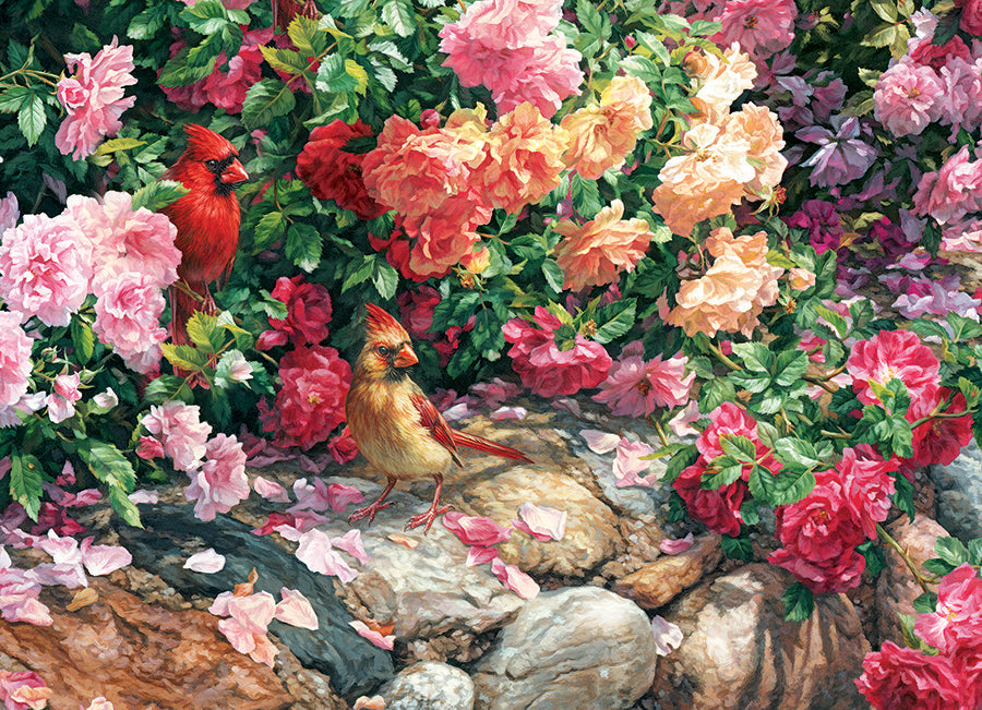 cobble-hill-1000-piece-the-garden-wall-puzzle-1000-teile-garten image 2