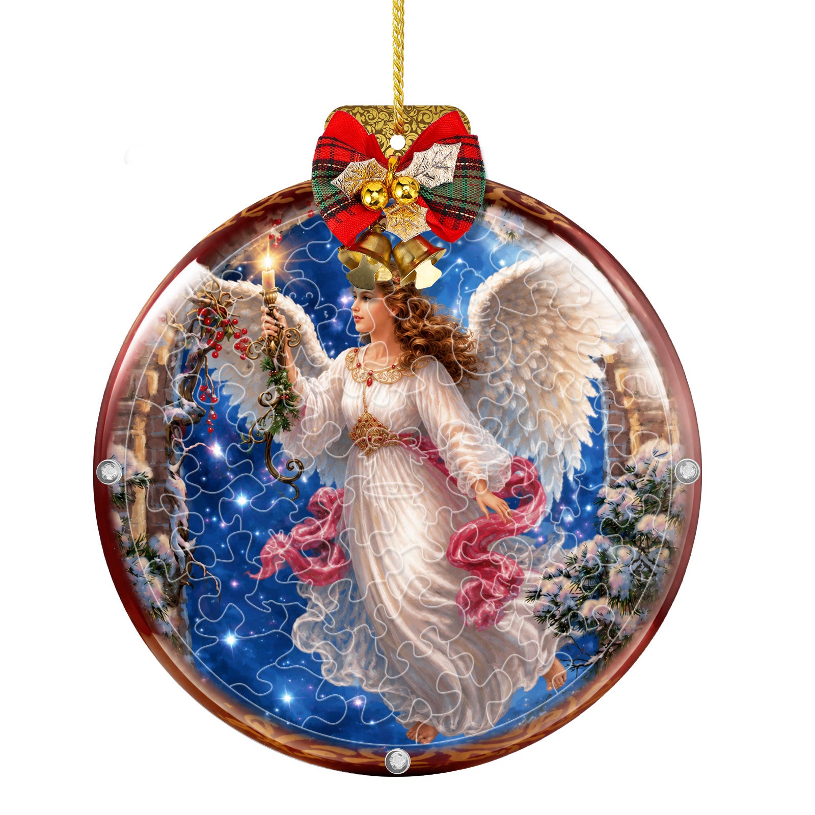 kaayee-suncatcher-puzzle-starlight-angel-fensterbild-engel-mini image 1