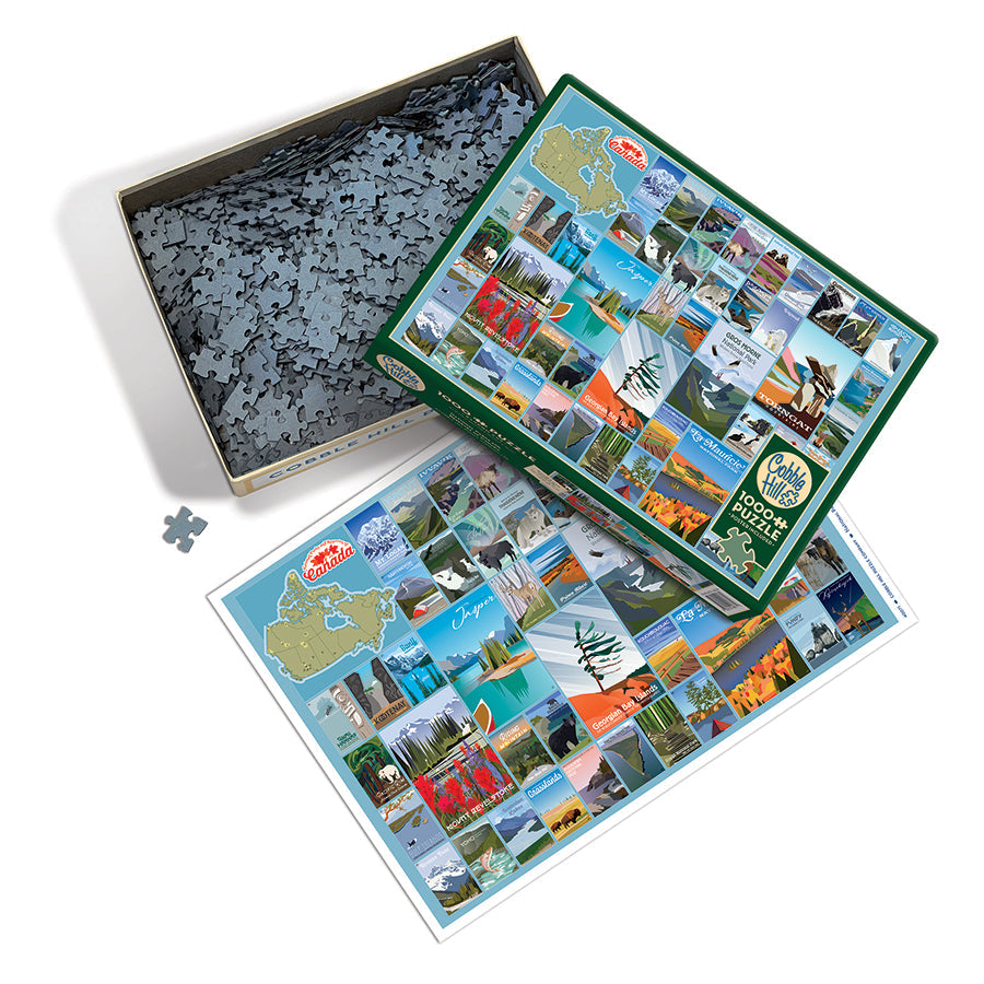cobble-hill-national-parks-of-canada-1000-teile-puzzle-reise image 3