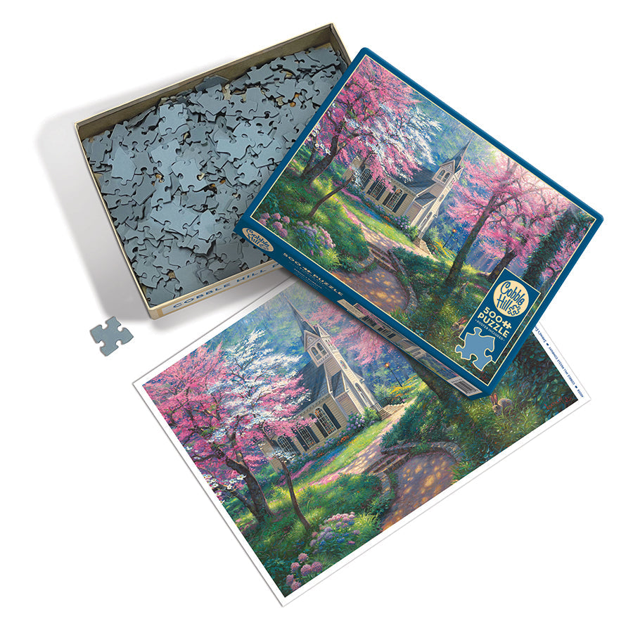 cobble-hill-spring-s-embrace-500-teile-puzzle-fr-hling image 3