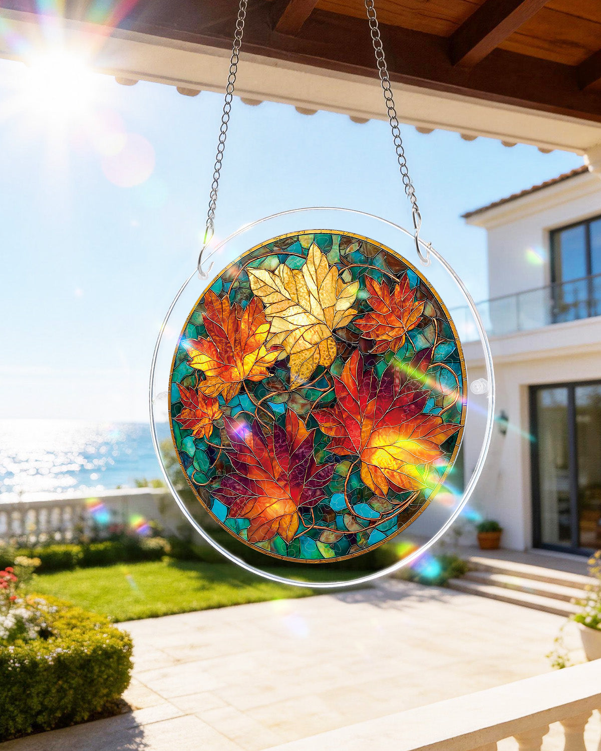 kaayee-suncatcher-puzzle-golden-maple-small-acrylbild-herbst image 8