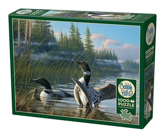cobble-hill-1000-common-loons-puzzle-1000-teile-v-gel image 1