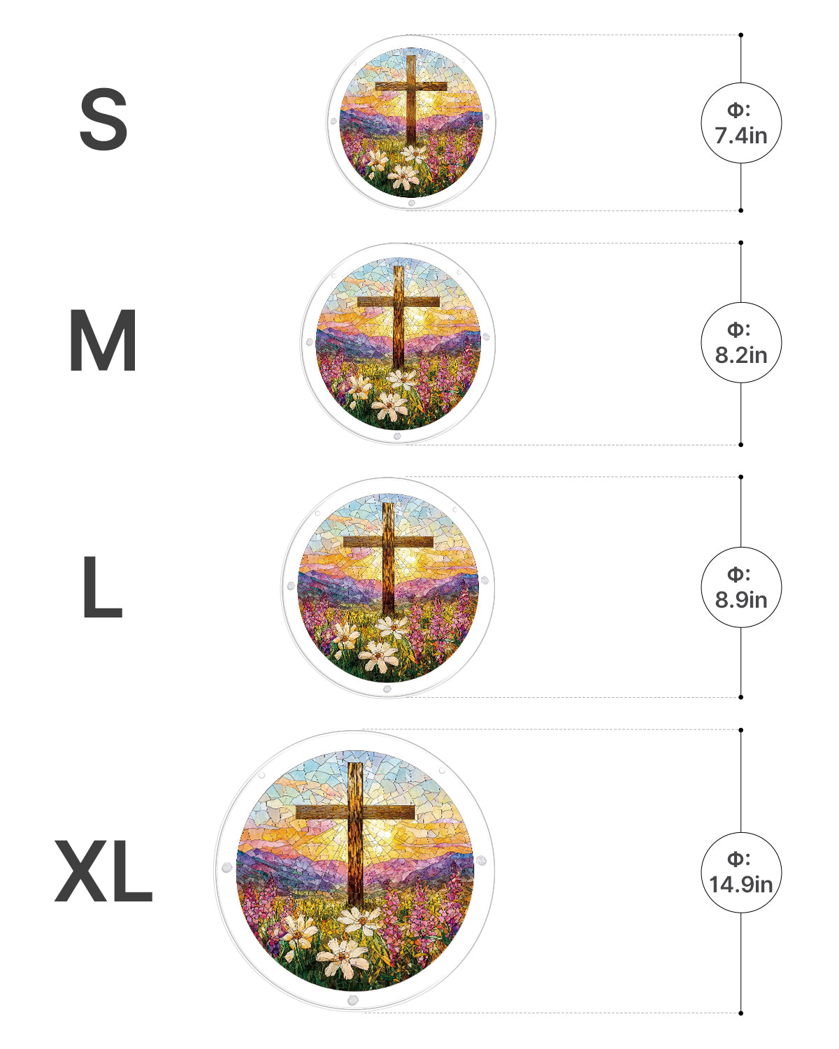 kaayee-suncatcher-puzzle-garden-of-holy-light-acryl-medium image 5