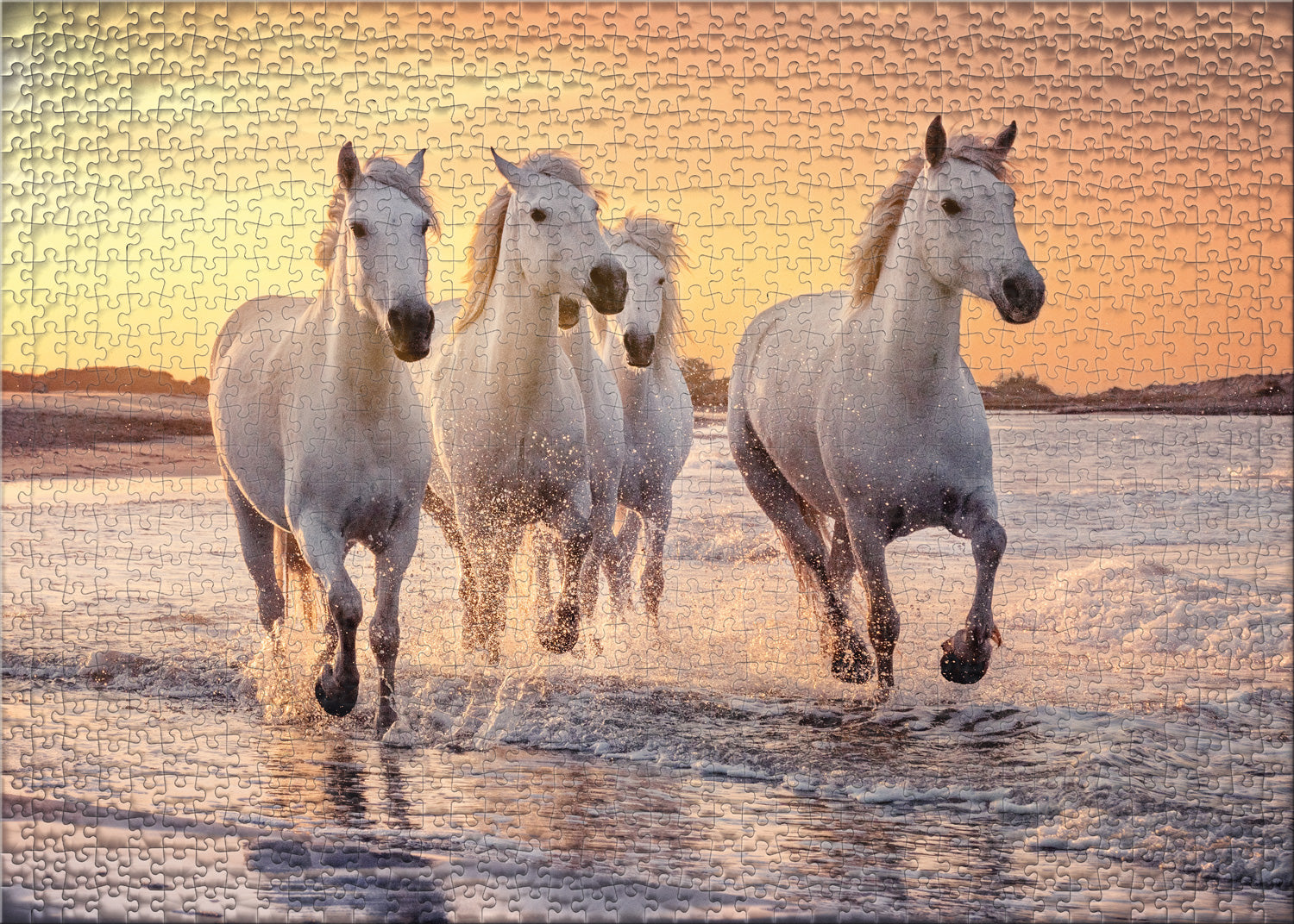 ulmer-puzzleschmiede-camargue-pferde-puzzle-500-teile-pferd image 2
