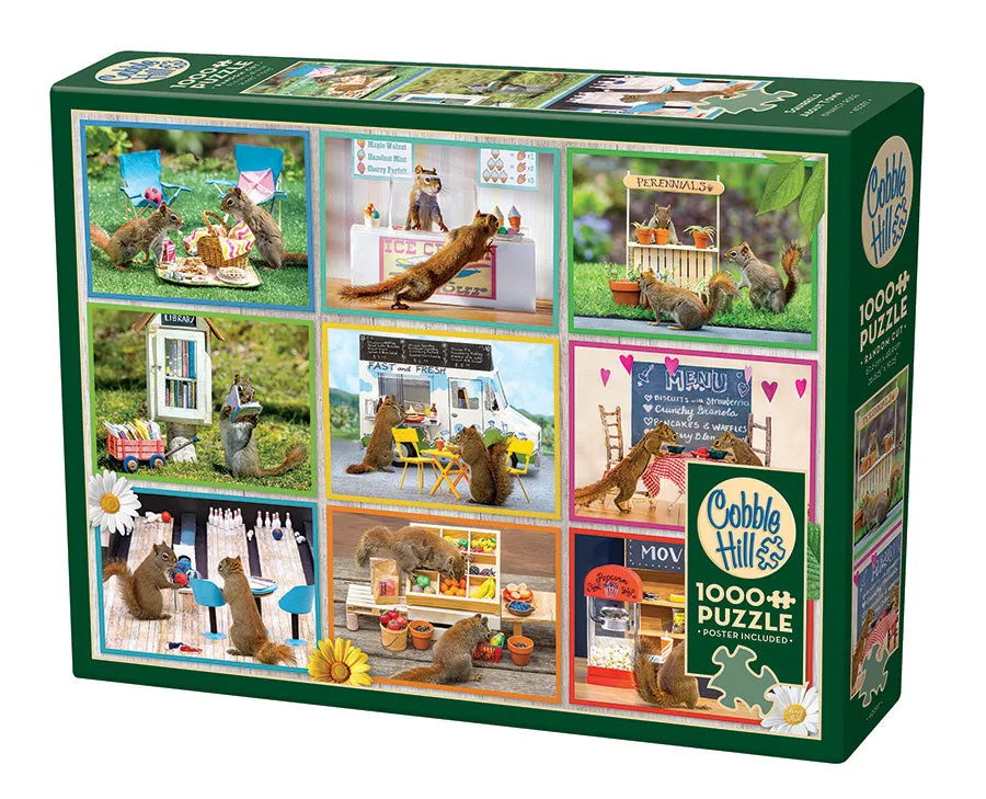 cobble-hill-1000-teile-squirrels-around-town-puzzle image 1