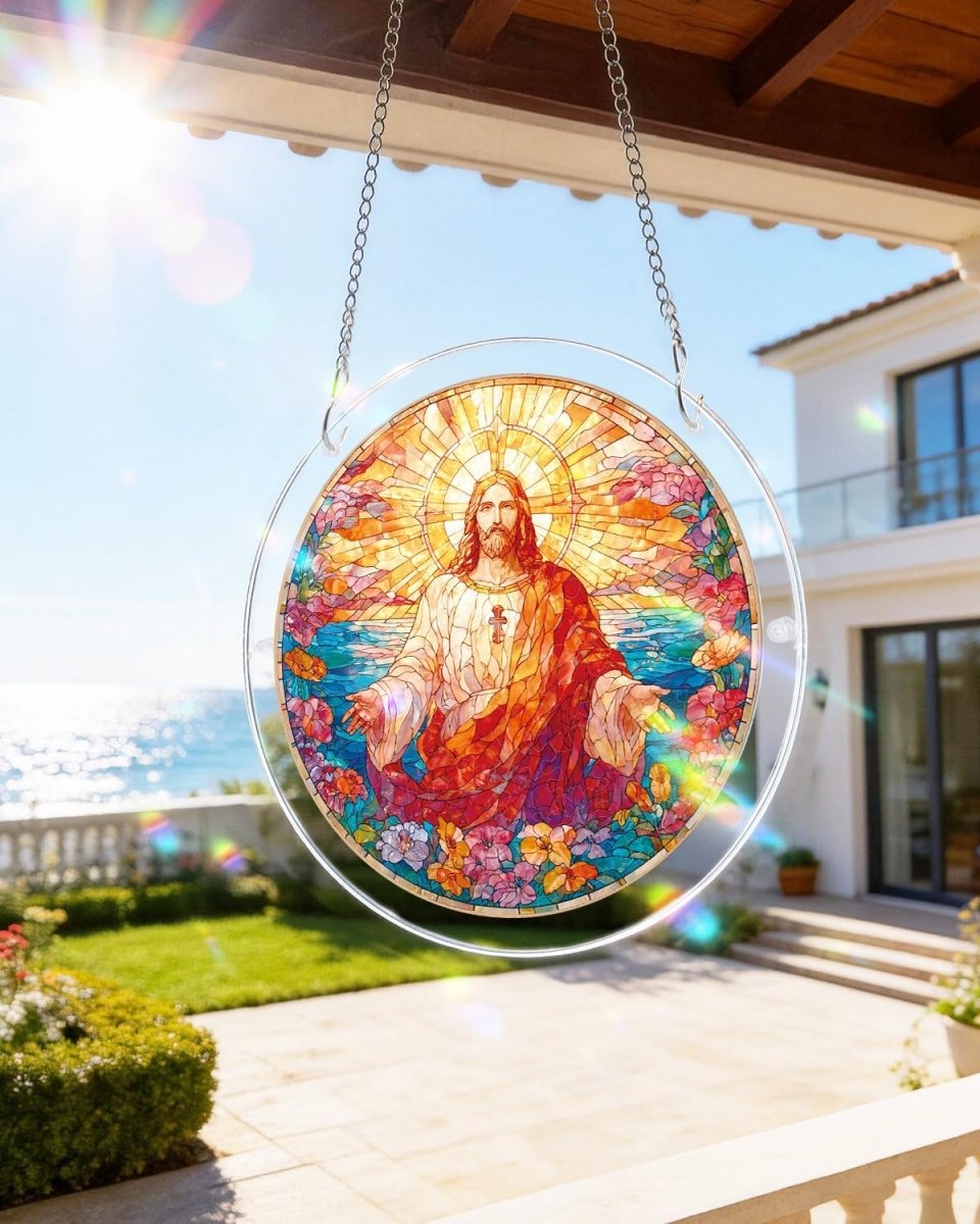 kaayee-suncatcher-puzzle-holy-light-of-jesus-fensterbild-large image 4