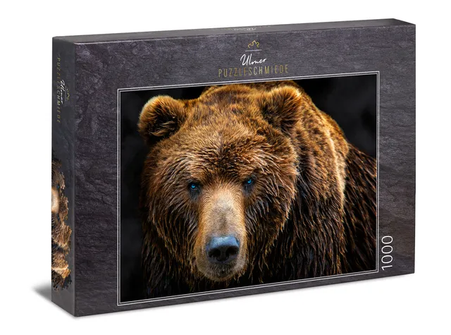 ulmer-puzzleschmiede-grizzly-puzzle-1000-teile-b-r-braunb-r image 1