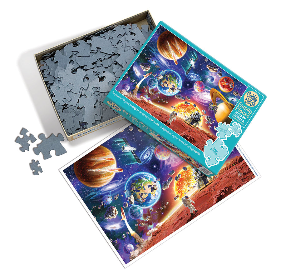 cobble-hill-family-pieces-350-space-travels-puzzle-350-teile image 3