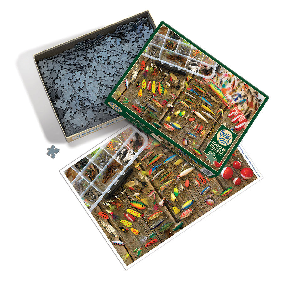 cobble-hill-fishing-lures-1000-teile-puzzle-angeln image 3