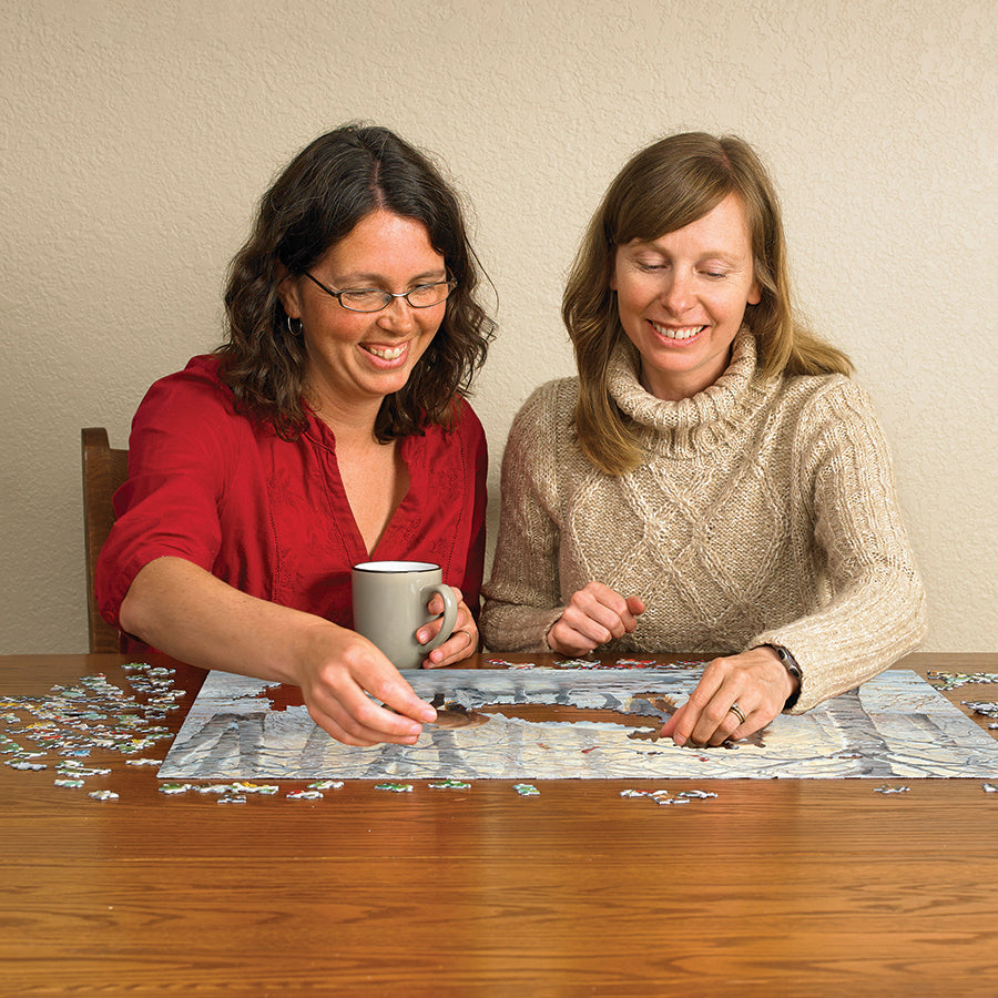 cobble-hill-winter-trio-1000-teile-puzzle-pferde image 5