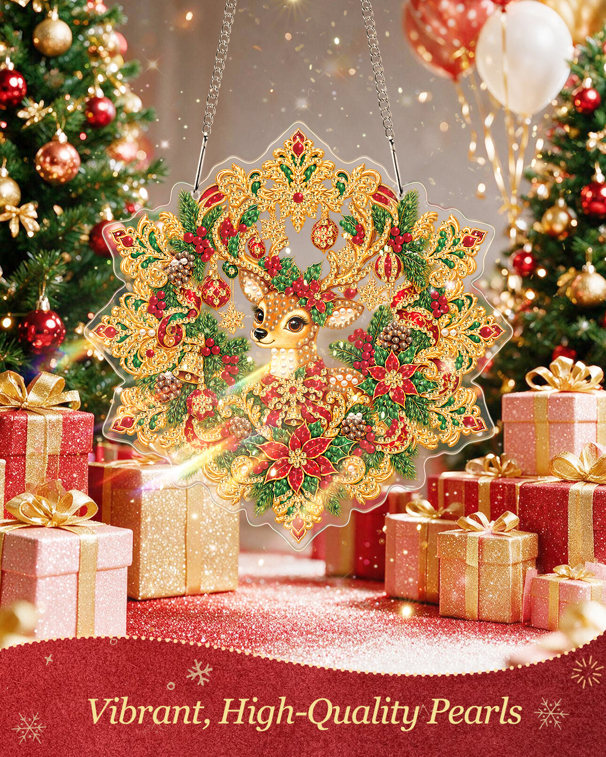 kaayee-suncatcher-puzzle-christmas-deer-fensterbild-20-cm image 7