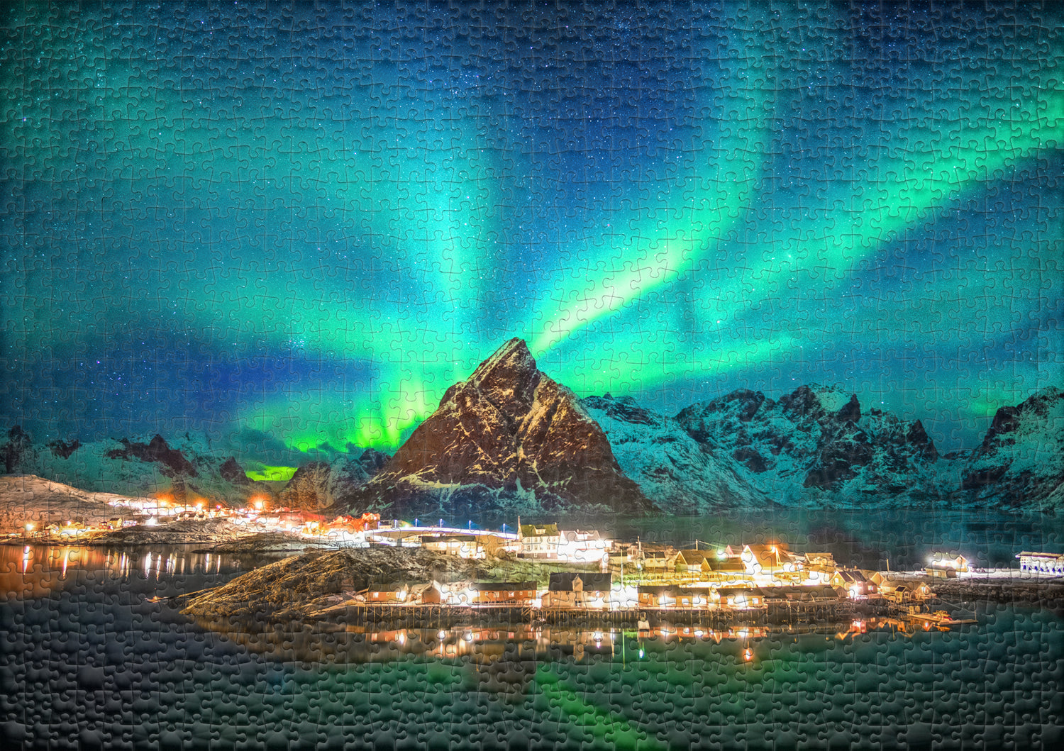 ulmer-puzzleschmiede-1000-teile-lichter-stadt-puzzle-nordlichter image 2