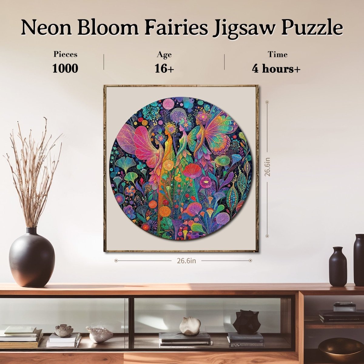 kaayee-cardboard-neon-bloom-fairies-1000-teile-standard image 4