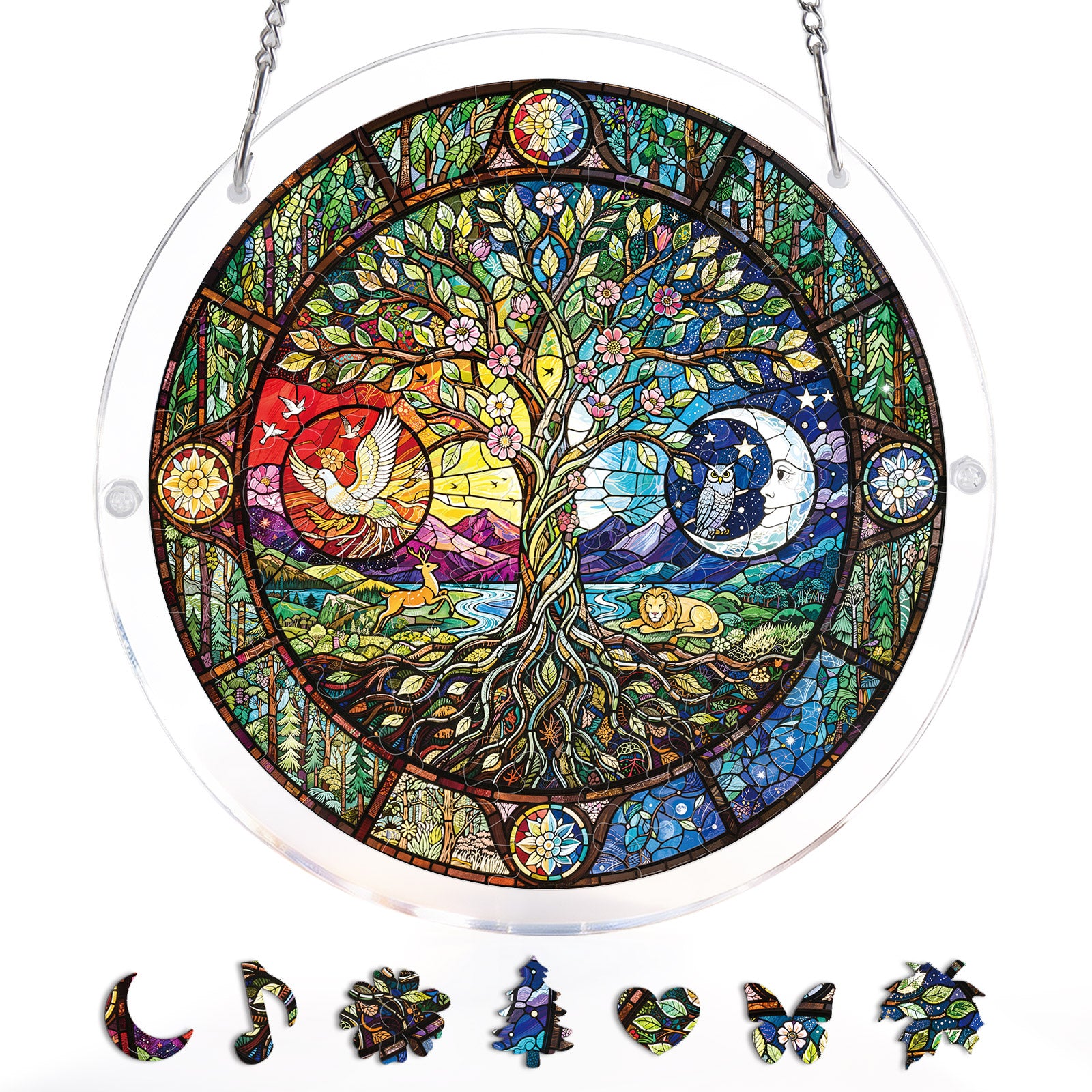 kaayee-night-light-tree-of-day-and-night-suncatcher-m image 3