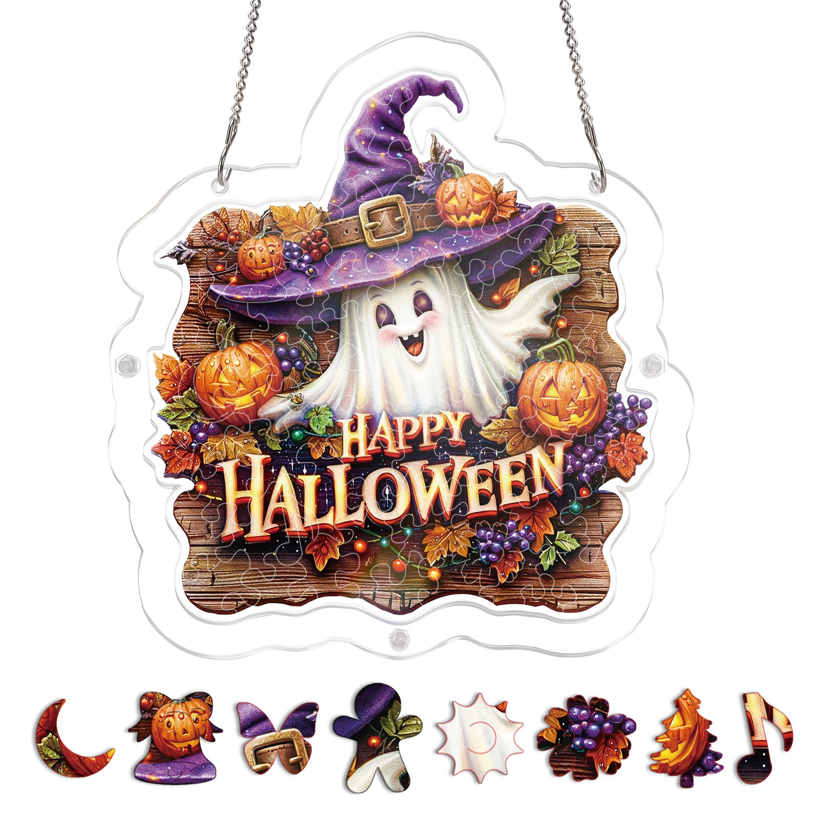 kaayee-suncatcher-puzzle-halloween-ghost-fensterbild-klein image 3