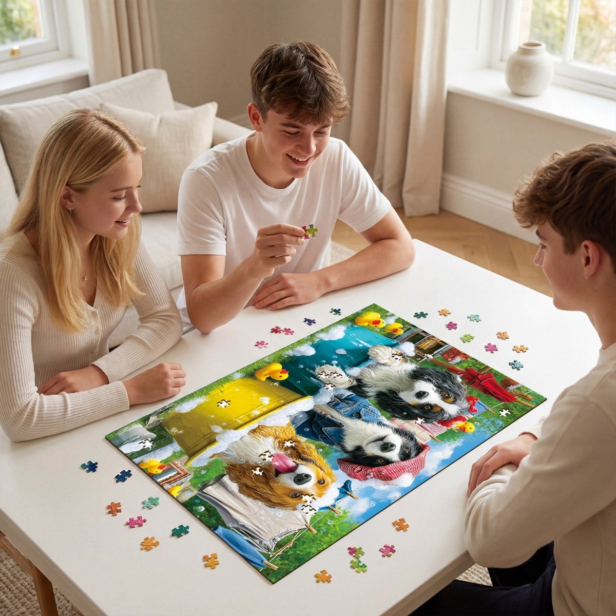 kaayee-cardboard-bubble-pup-squad-puzzle-1000-teile-standard image 8