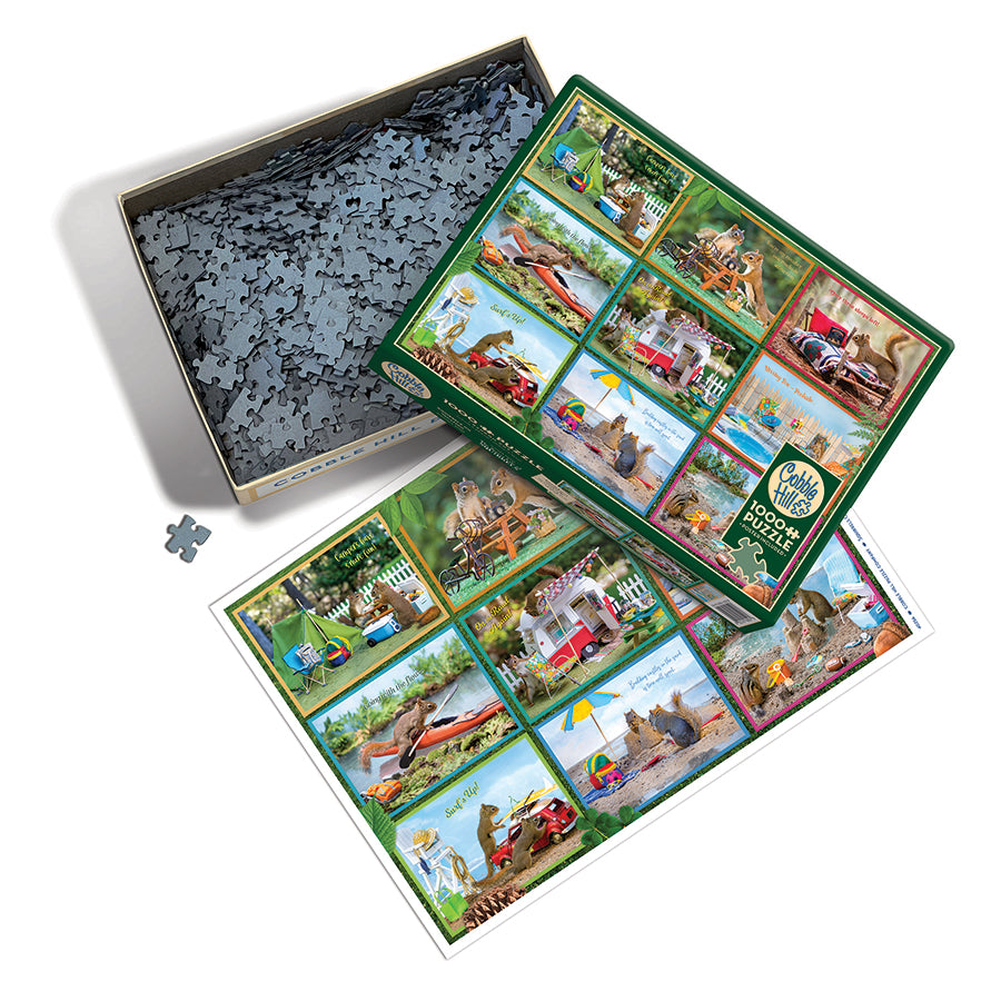 cobble-hill-1000-piece-squirrels-on-vacation-puzzle-eichh-rnchen image 3