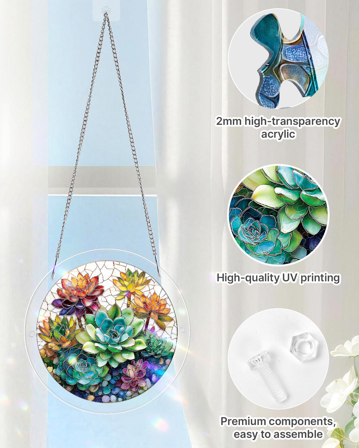 kaayee-succulent-garden-suncatcher-fensterbild-medium image 4