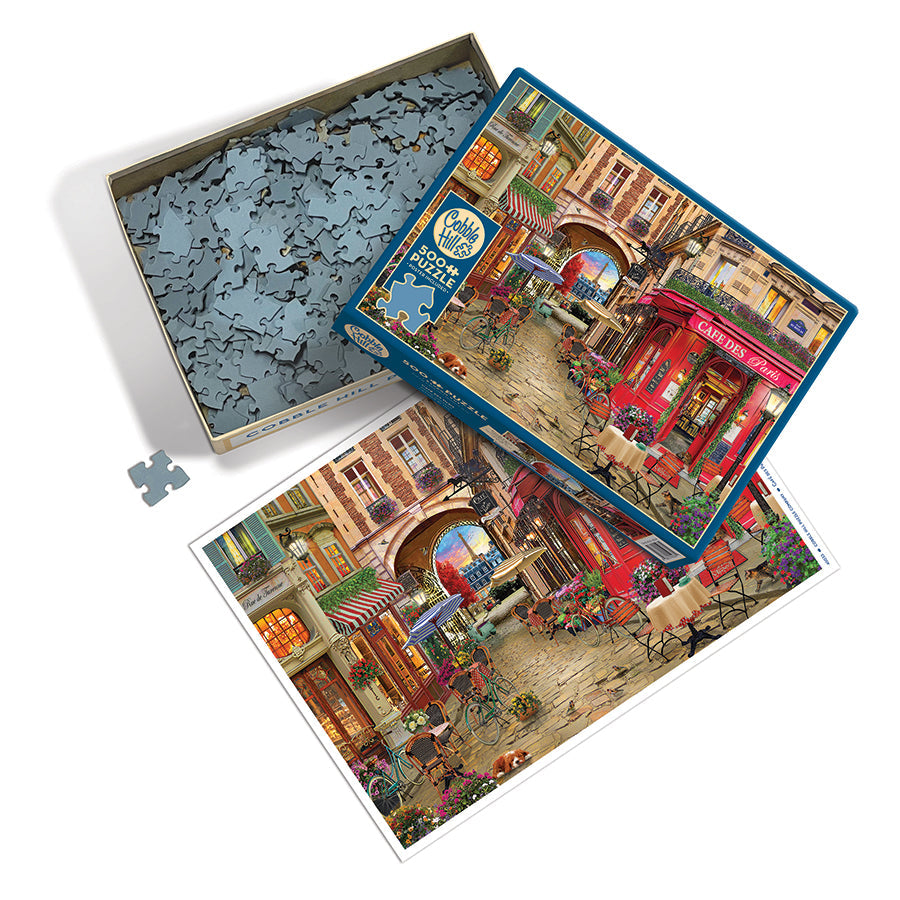 cobble-hill-500-piece-caf-des-paris-puzzle-500-teile-eiffelturm image 3