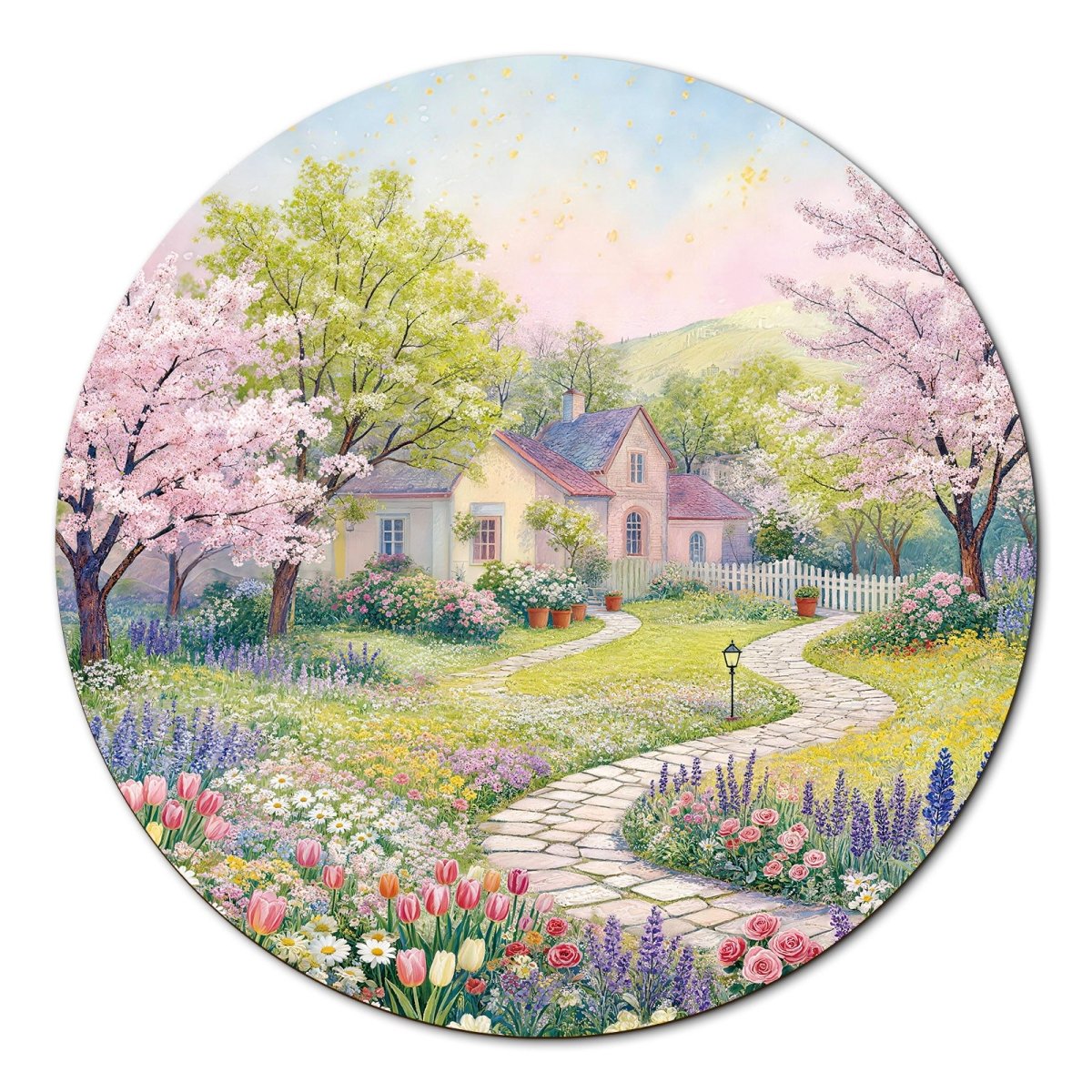 kaayee-cardboard-puzzle-whispers-of-sakura-meadow-1000-teile-eco image 1