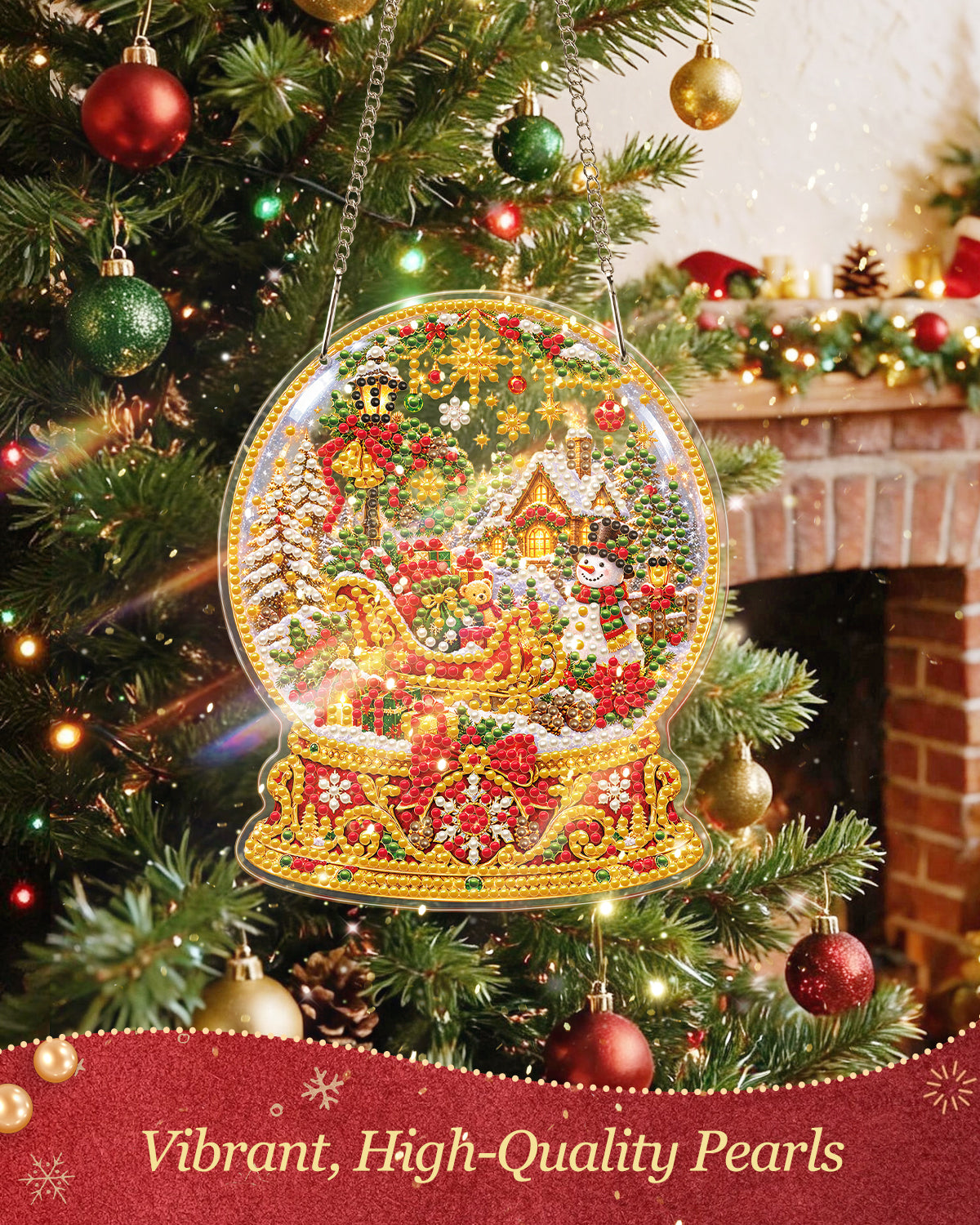 kaayee-suncatcher-puzzle-christmas-crystal-ball-20-cm-diy-kit image 2