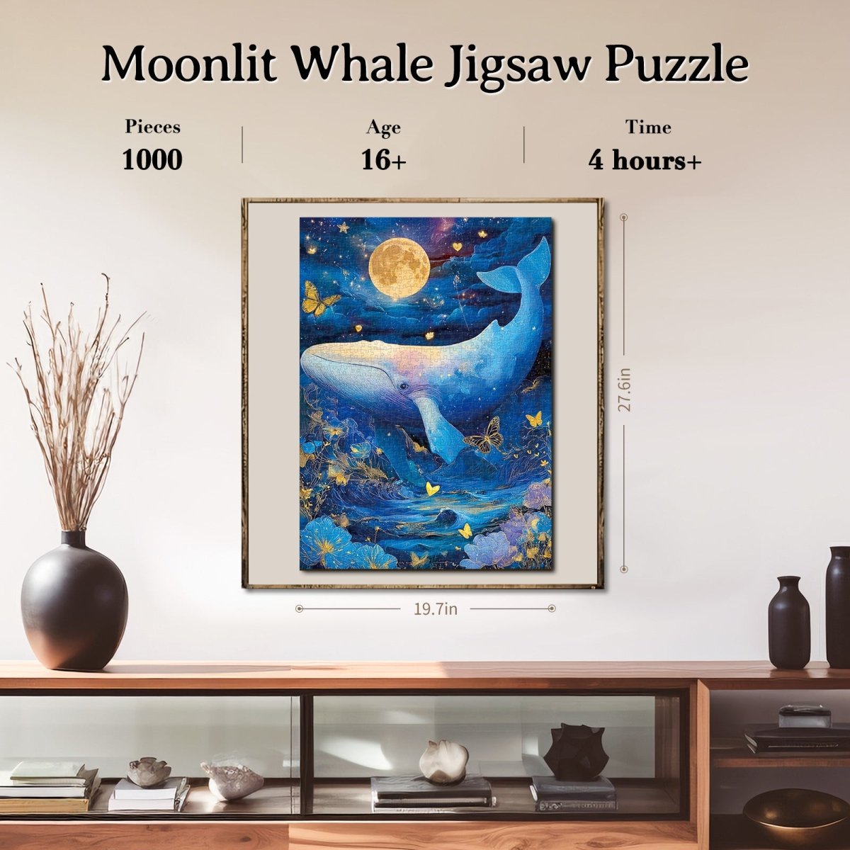 kaayee-cardboard-moonlit-whale-puzzle-1000-teile-standard image 6