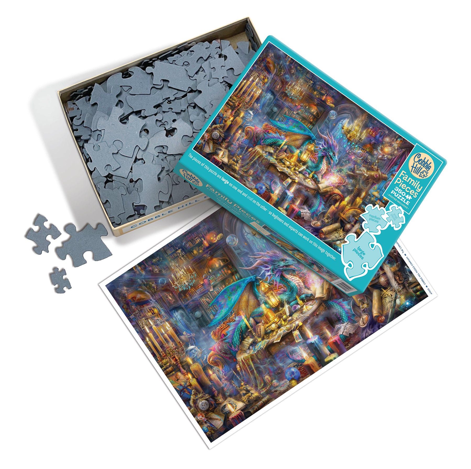 cobble-hill-family-pieces-350-library-keeper-puzzle-350-teile image 3