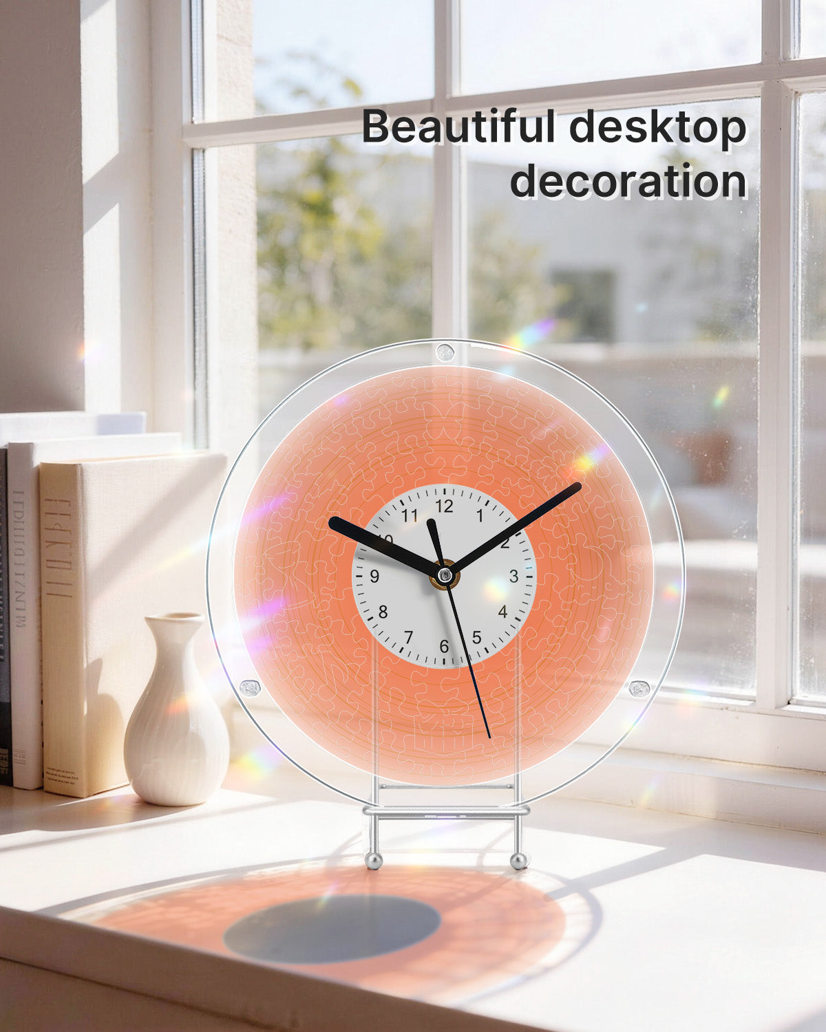 kaayee-clock-kit-vibrant-orange-puzzleuhr-regular-bastelset image 5