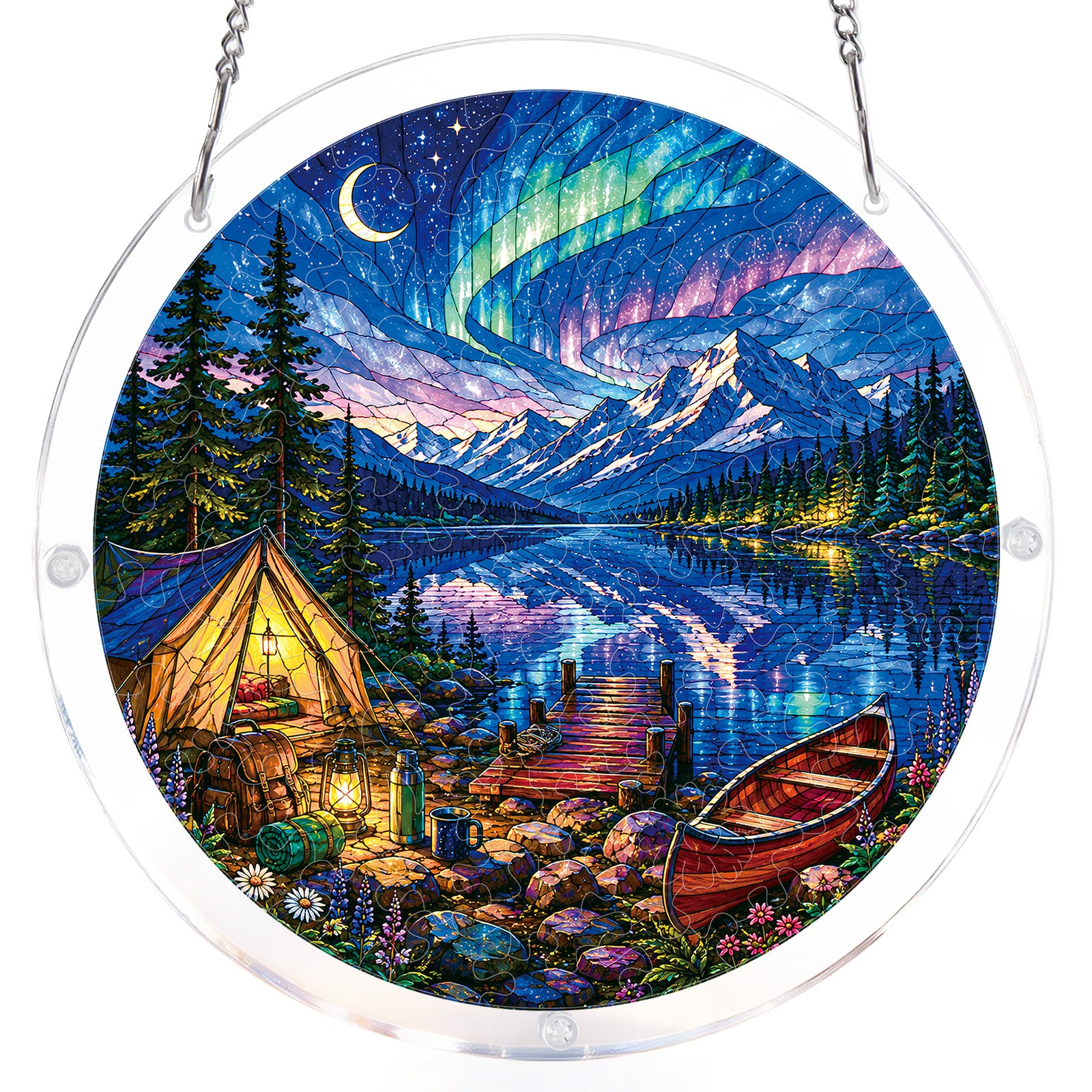 kaayee-suncatcher-puzzle-aurora-lakeside-fensterbild-small image 7