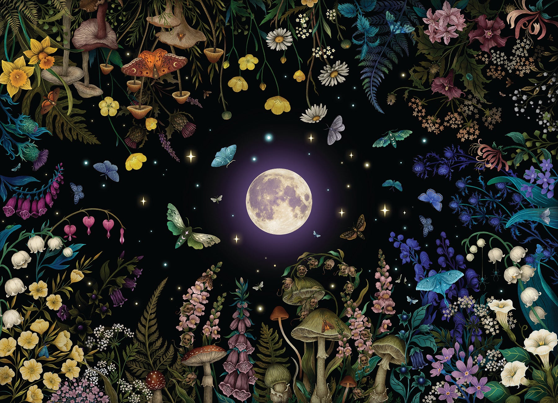 cobble-hill-night-garden-500-teile-puzzle-nacht image 2