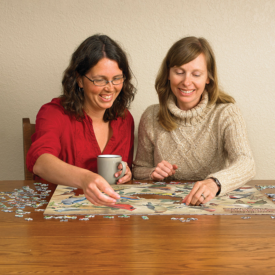 cobble-hill-1000-piece-popular-backyard-wild-birds-of-north-america-puzzle image 5