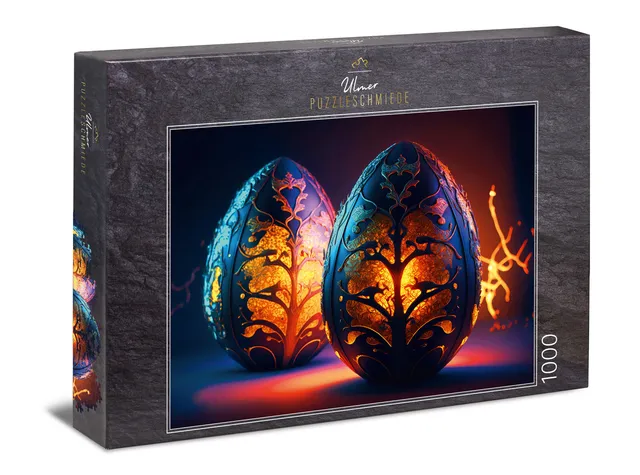 ulmer-puzzleschmiede-drachenei-fantasy-puzzle-1000-teile-drache image 1