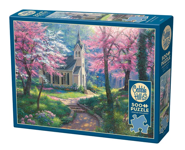 cobble-hill-spring-s-embrace-500-teile-puzzle-fr-hling image 1