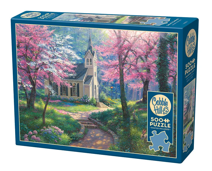 cobble-hill-spring-s-embrace-500-teile-puzzle-fr-hling image 1