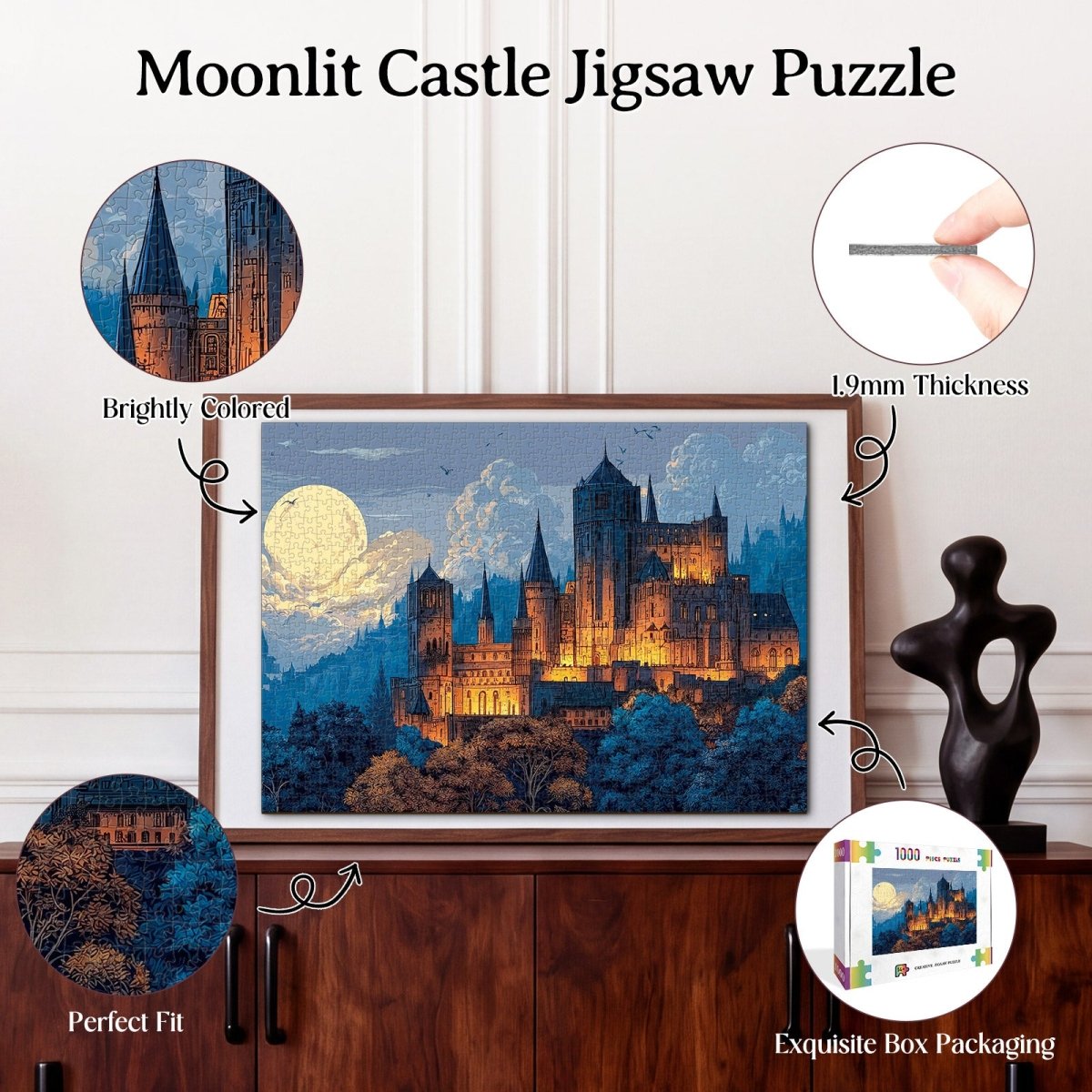 kaayee-moonlit-castle-kartonpuzzle-1000-teile-standard-edition-schloss image 4