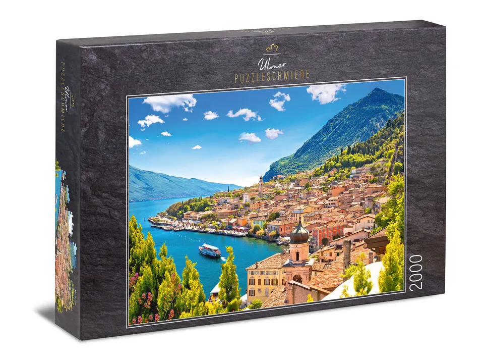 ulmer-puzzleschmiede-2000-lago-di-garda-puzzle-2000-teile-limone image 1
