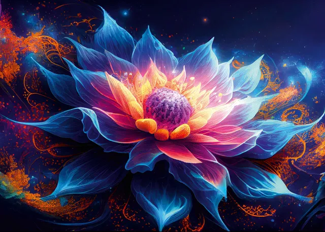 ulmer-puzzleschmiede-puzzle-2000-teile-lotus-nova-fantasy-puzzle image 1