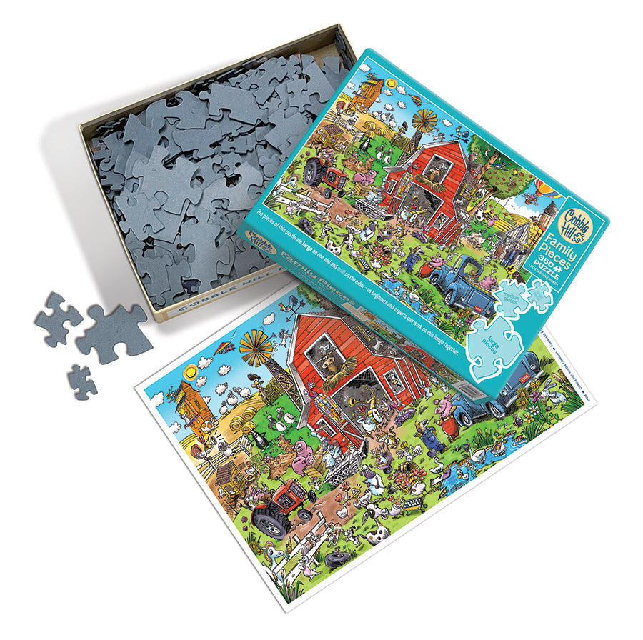 cobble-hill-family-pieces-350-farmyard-folly-puzzle-350-teile image 3